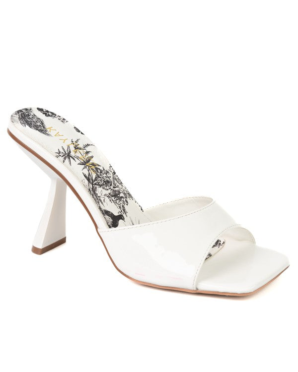 REBECA 25 heels (WHITE)