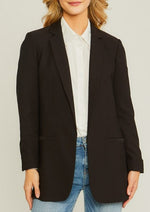 THOMASIN blazer (Black)