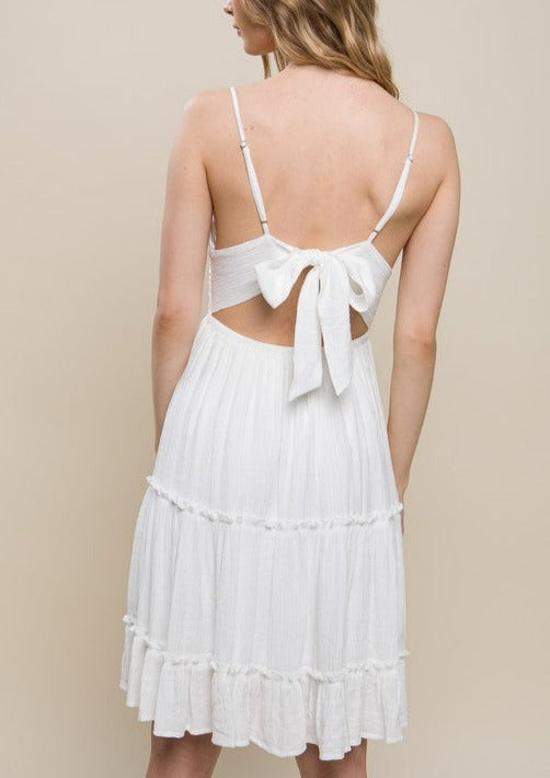 CARSON dress (Off White)